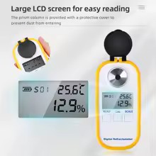 Digital Portable Refractometer with ATC, IP65. 5 in 1 WHILET INSTRUMENTS - Image 3