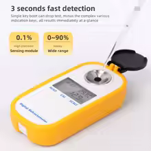 Digital Portable Refractometer with ATC, IP65. 5 in 1 WHILET INSTRUMENTS - Image 4