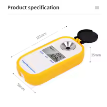 Digital Portable Refractometer with ATC, IP65. 5 in 1 WHILET INSTRUMENTS - Image 5
